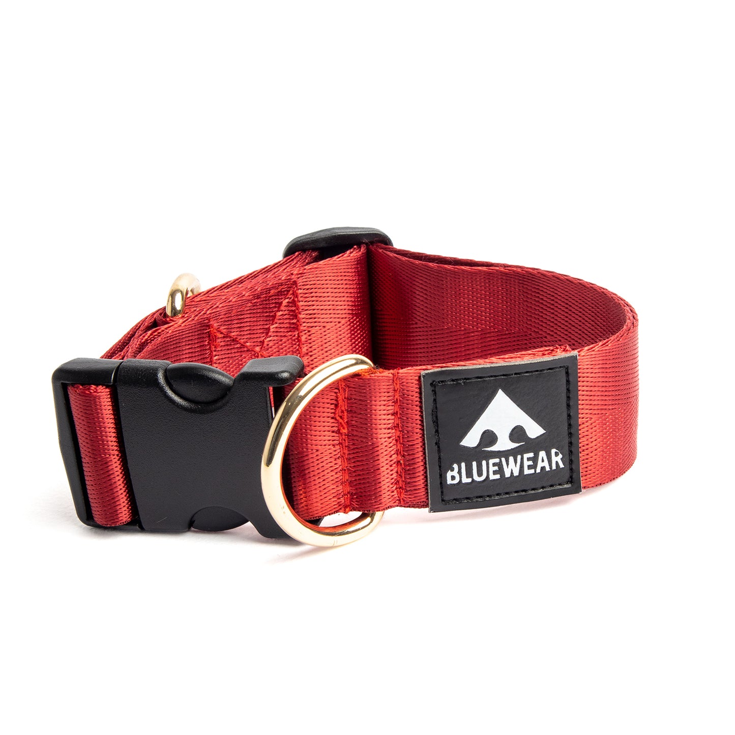 Collar ancho classic - Rojo Vino