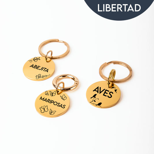 Plaquita de identificación - Colección Libertad