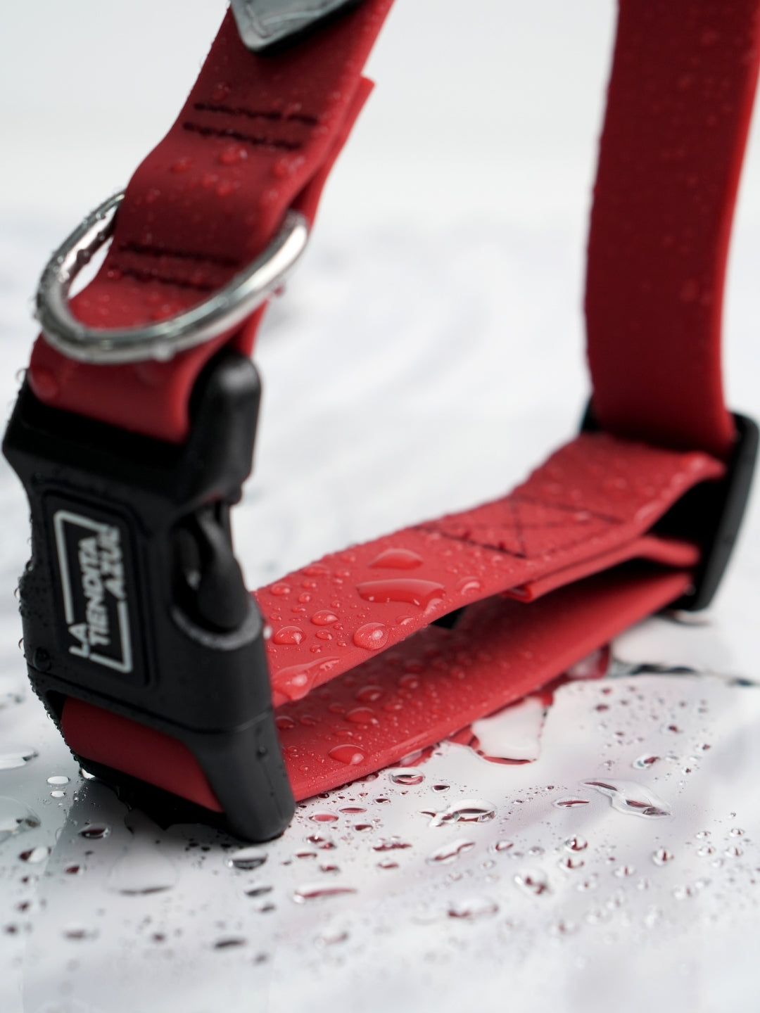 Collar impermeable personalizado - rojo vino
