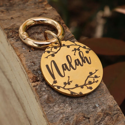 Plaquita de identificación - Colección Floral