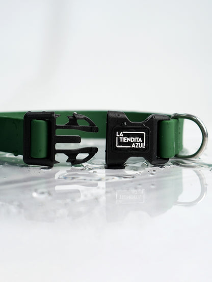 Collar impermeable personalizado - esmeralda