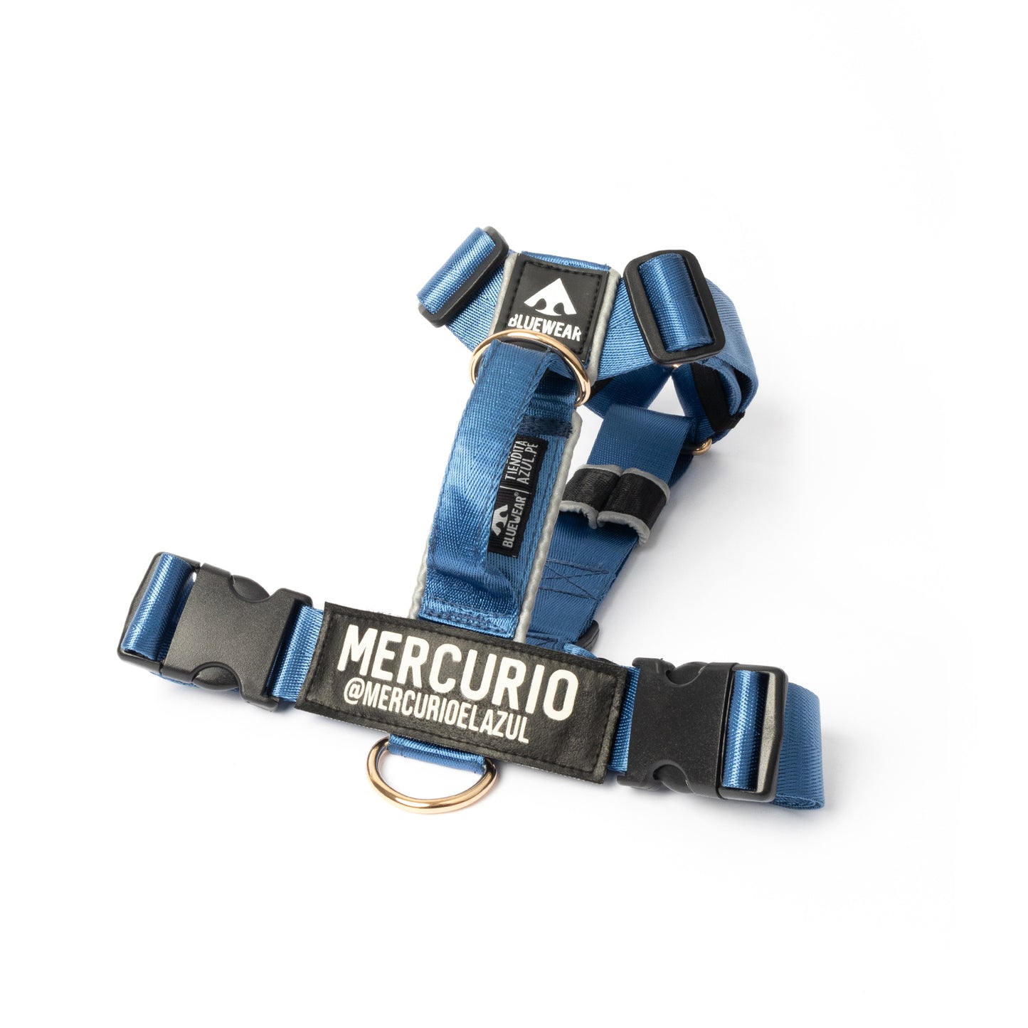 Arnés clásico - Azul acero