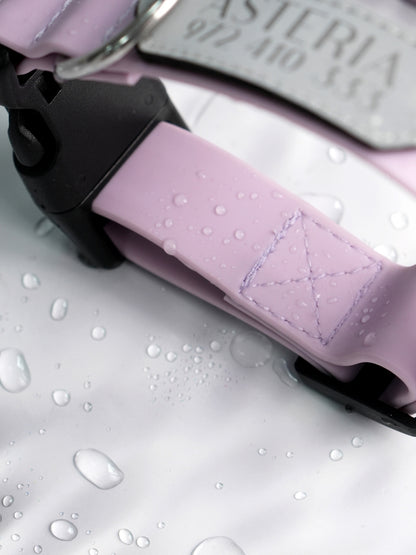 Collar impermeable personalizado - lila