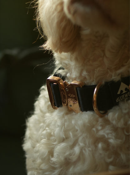 Collar Deluxe ancho - Negro