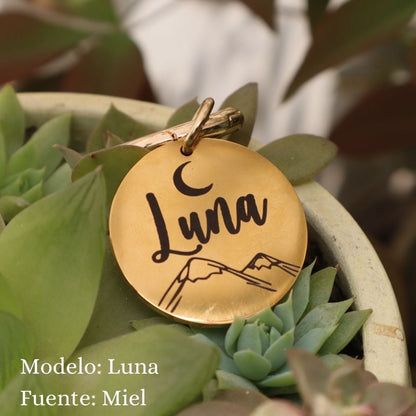 Plaquita de identificación  - Colección Astros y estrellas