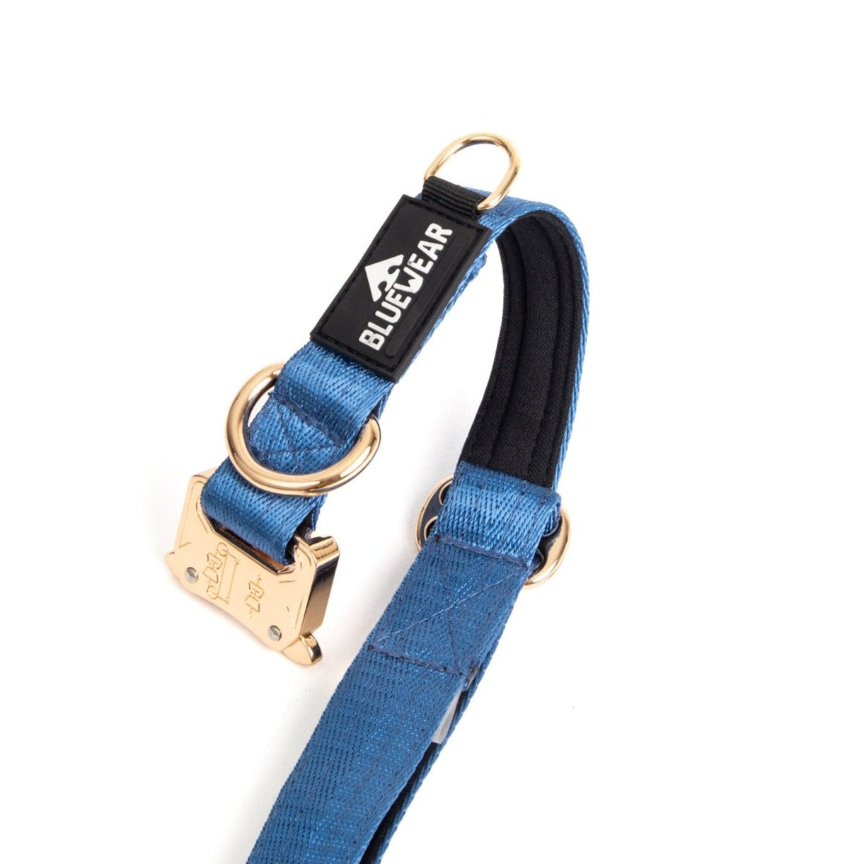 Collar Deluxe delgado - Azul acero