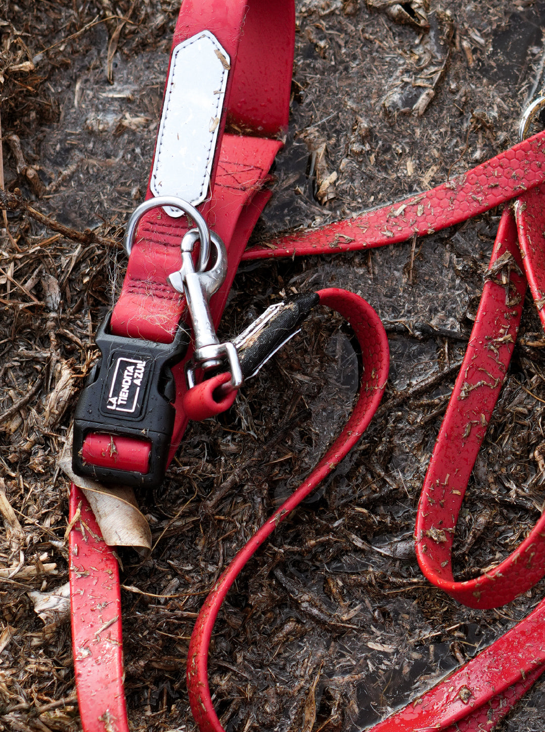 Collar impermeable personalizado - rojo vino