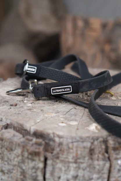 Correa larga impermeable -  Negro