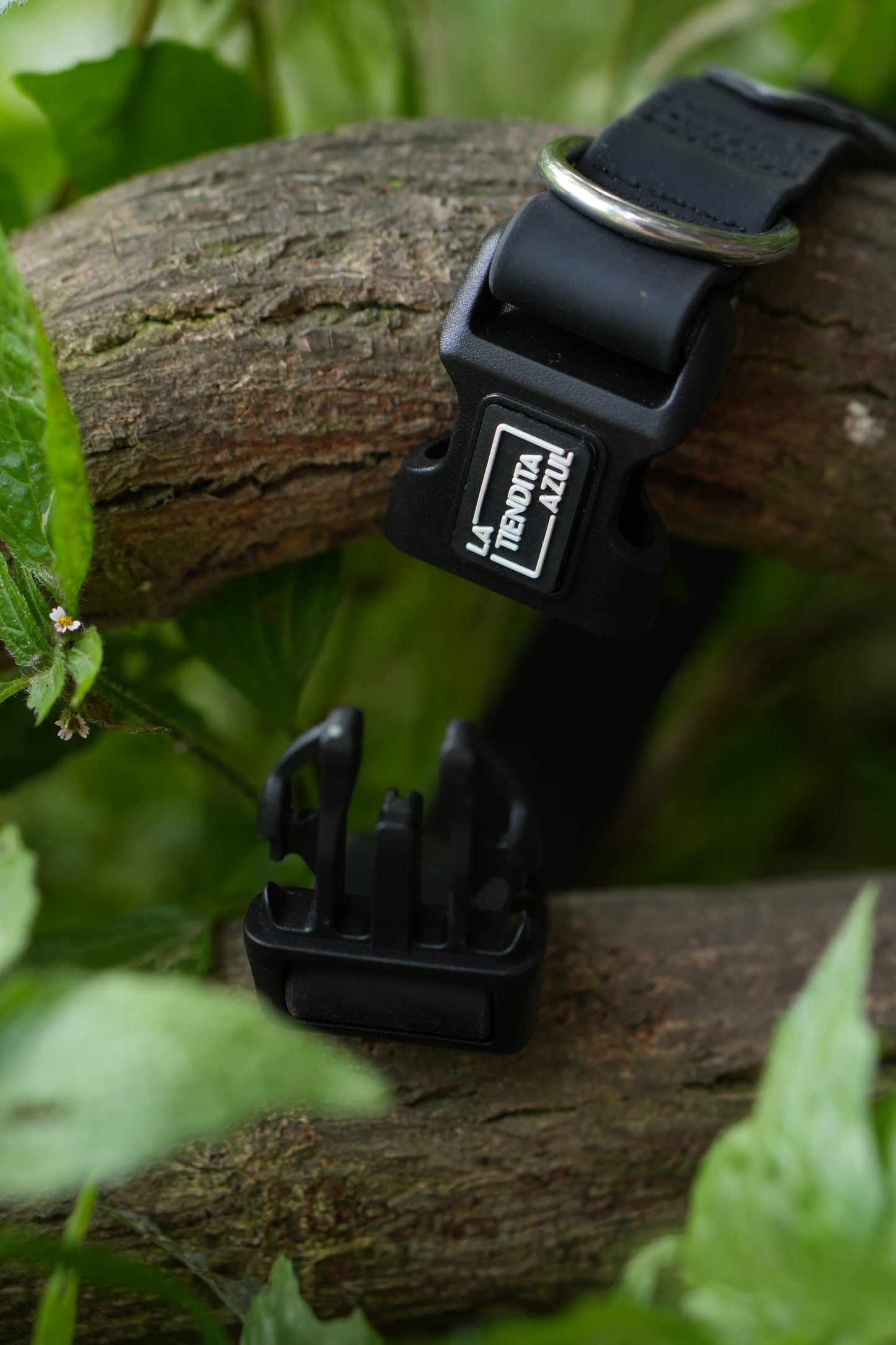 Collar impermeable personalizado - negro