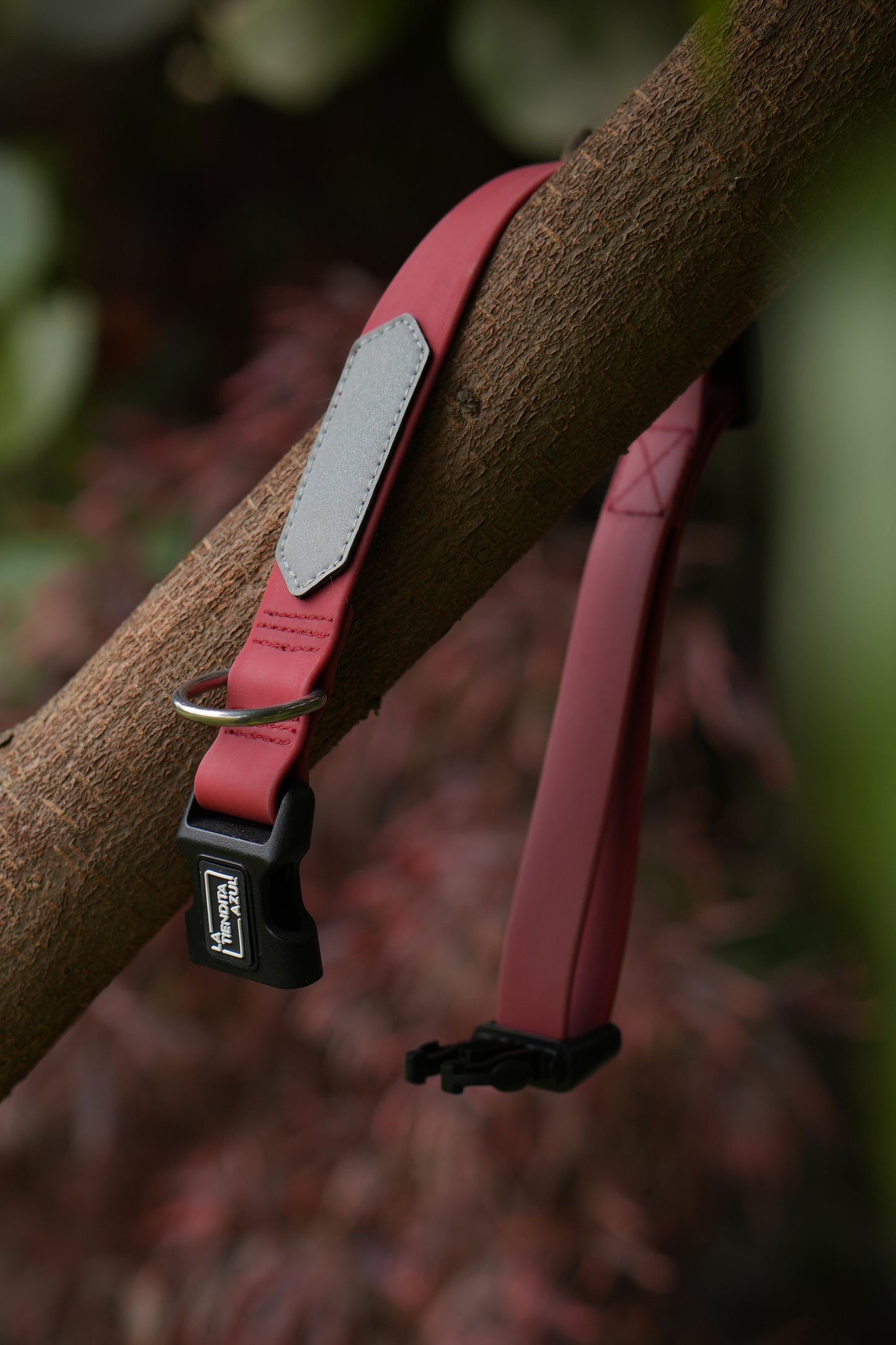 Collar impermeable personalizado - rojo vino