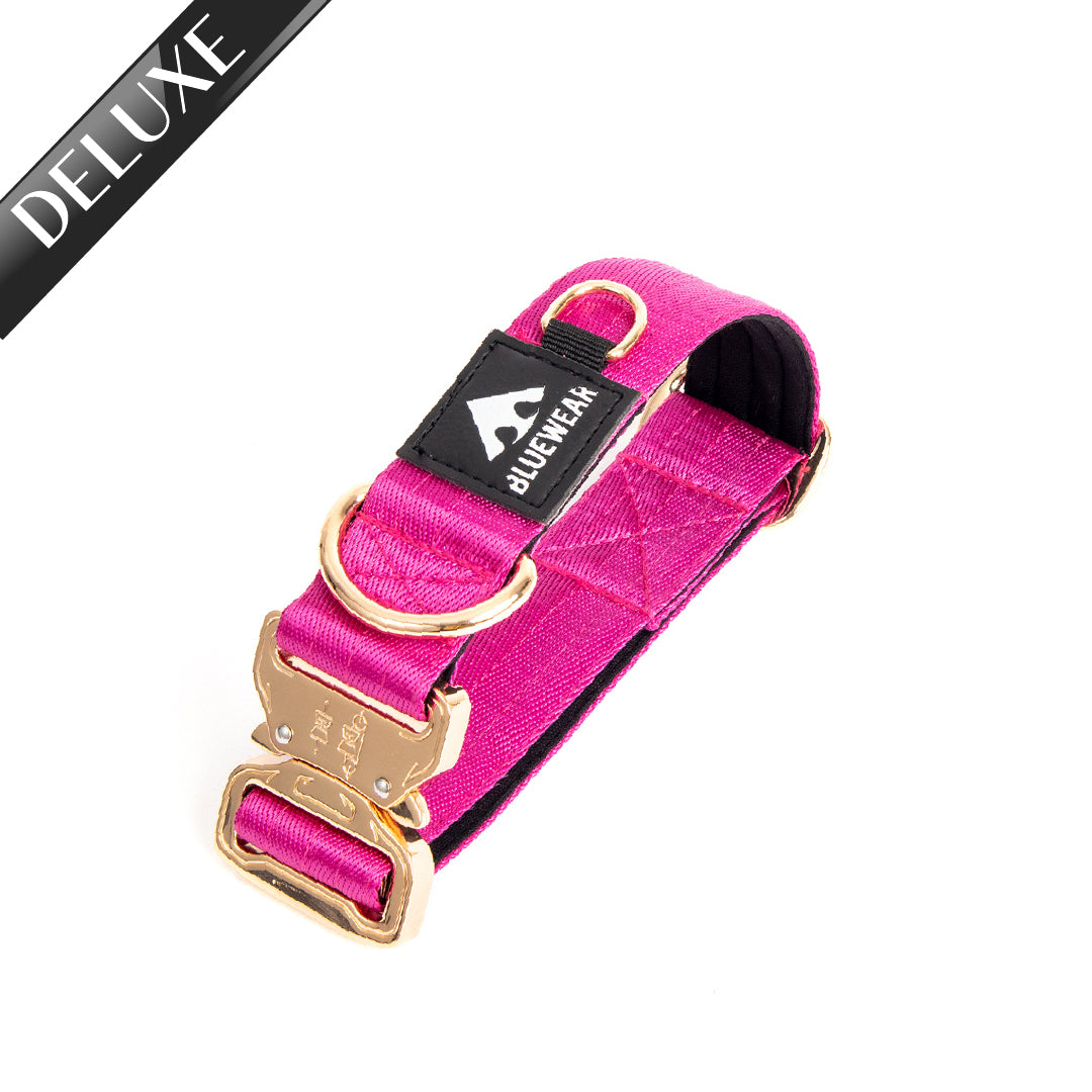 Collar Deluxe ancho - Fucsia