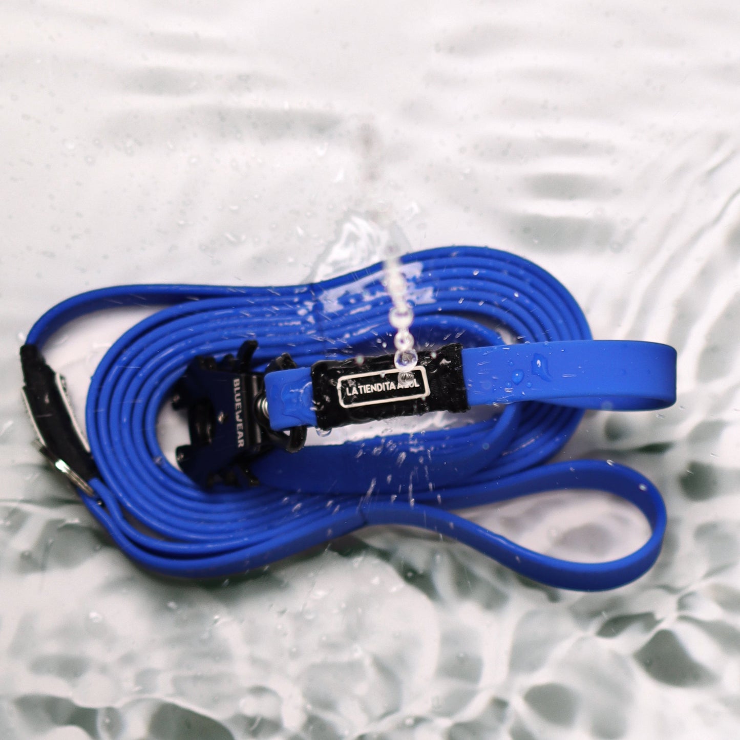 Correa larga impermeable - Azul electrico