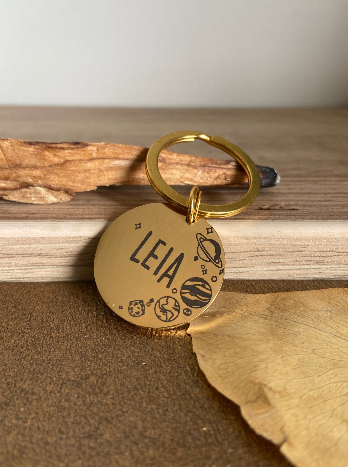 Plaquita de identificación  - Colección Astros y estrellas