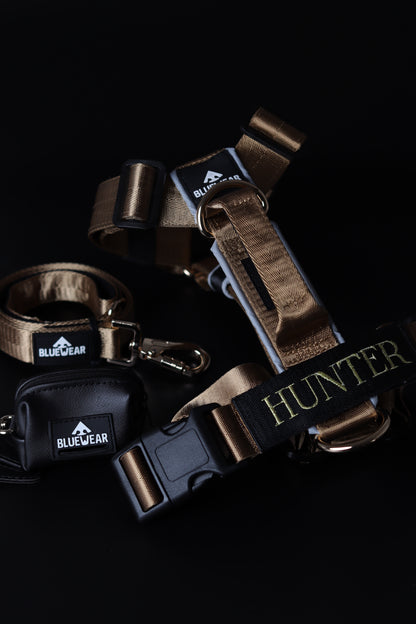 Arnés clásico - Marrón Metálico