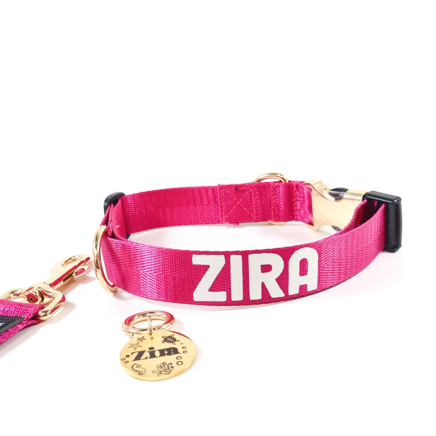 Collar delgado classic - Fucsia