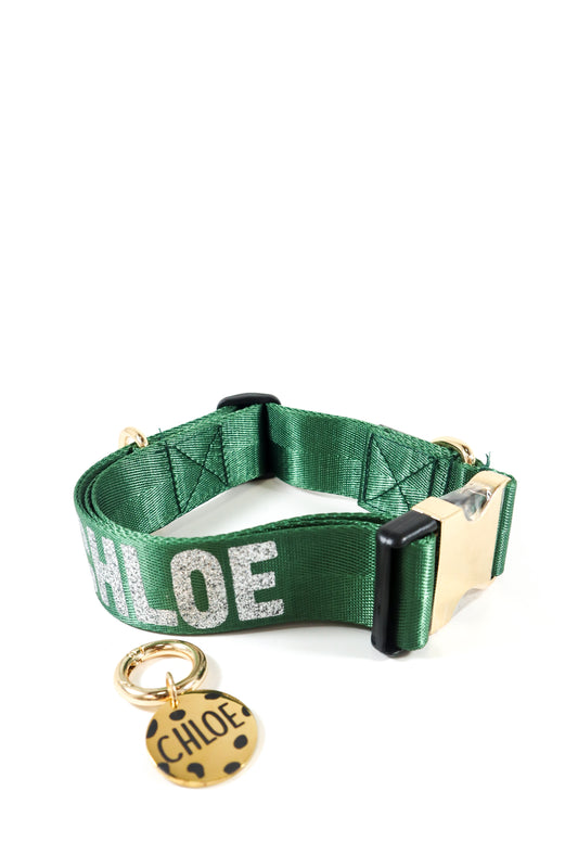 Collar delgado classic -  Esmeralda