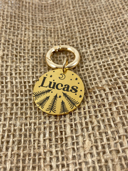 Plaquita de identificación  - Colección Astros y estrellas