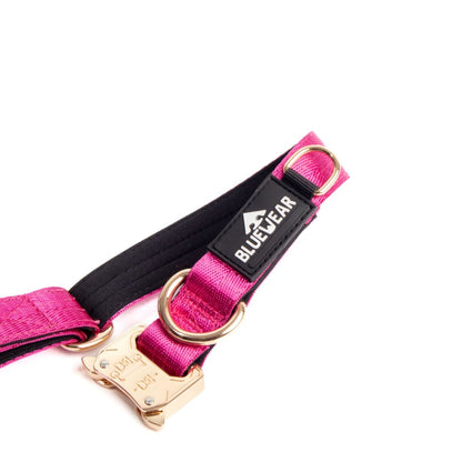 Collar Deluxe delgado - Fucsia