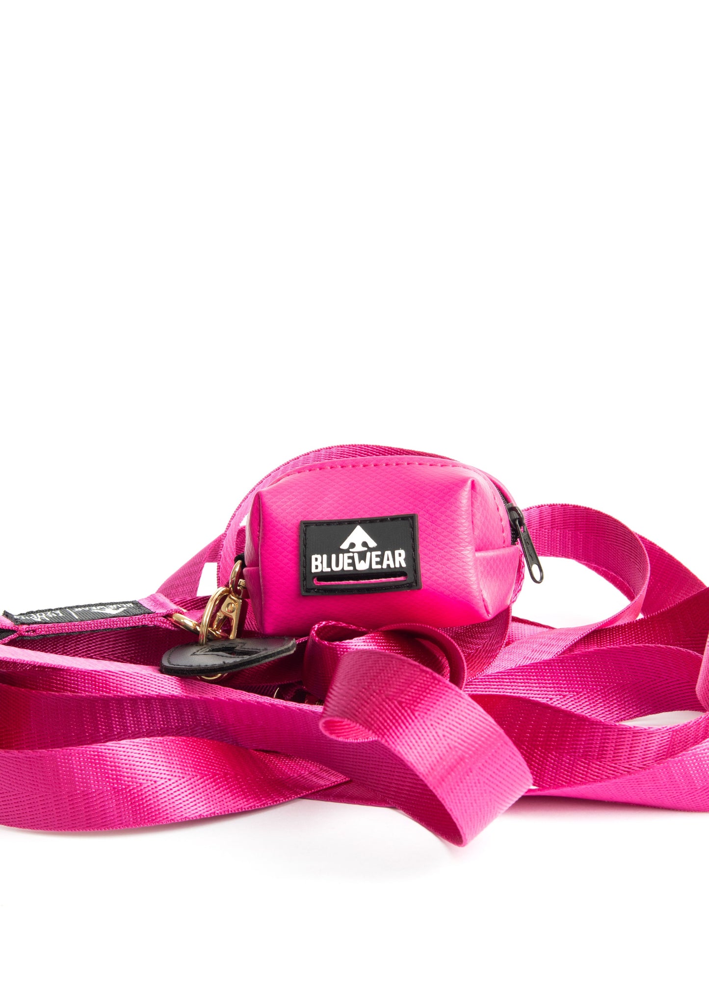 Portabolsas Fucsia - 2 en 1 - Dispensador de poopbags + poop clip