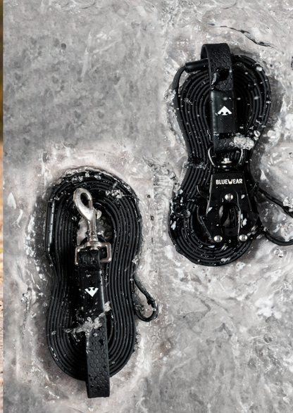 Correa larga impermeable -  Negro