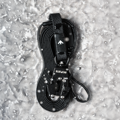 Correa larga impermeable -  Negro