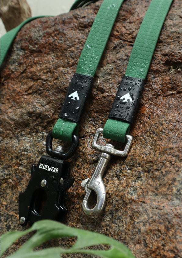 Correa larga impermeable -  Verde esmeralda