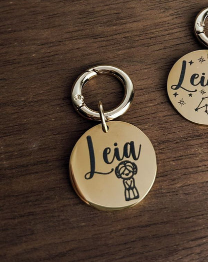 Plaquita de identificación - Colección Jedi