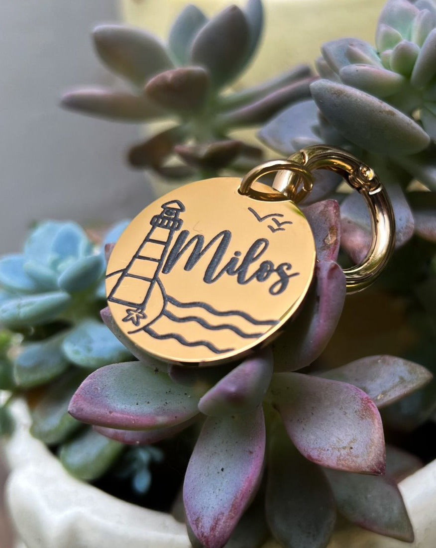 Plaquita de identificación - Colección Marina