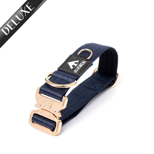 Collar Deluxe ancho - Azul Marino