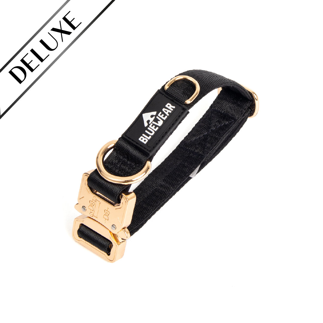 Collar Deluxe delgado - Negro