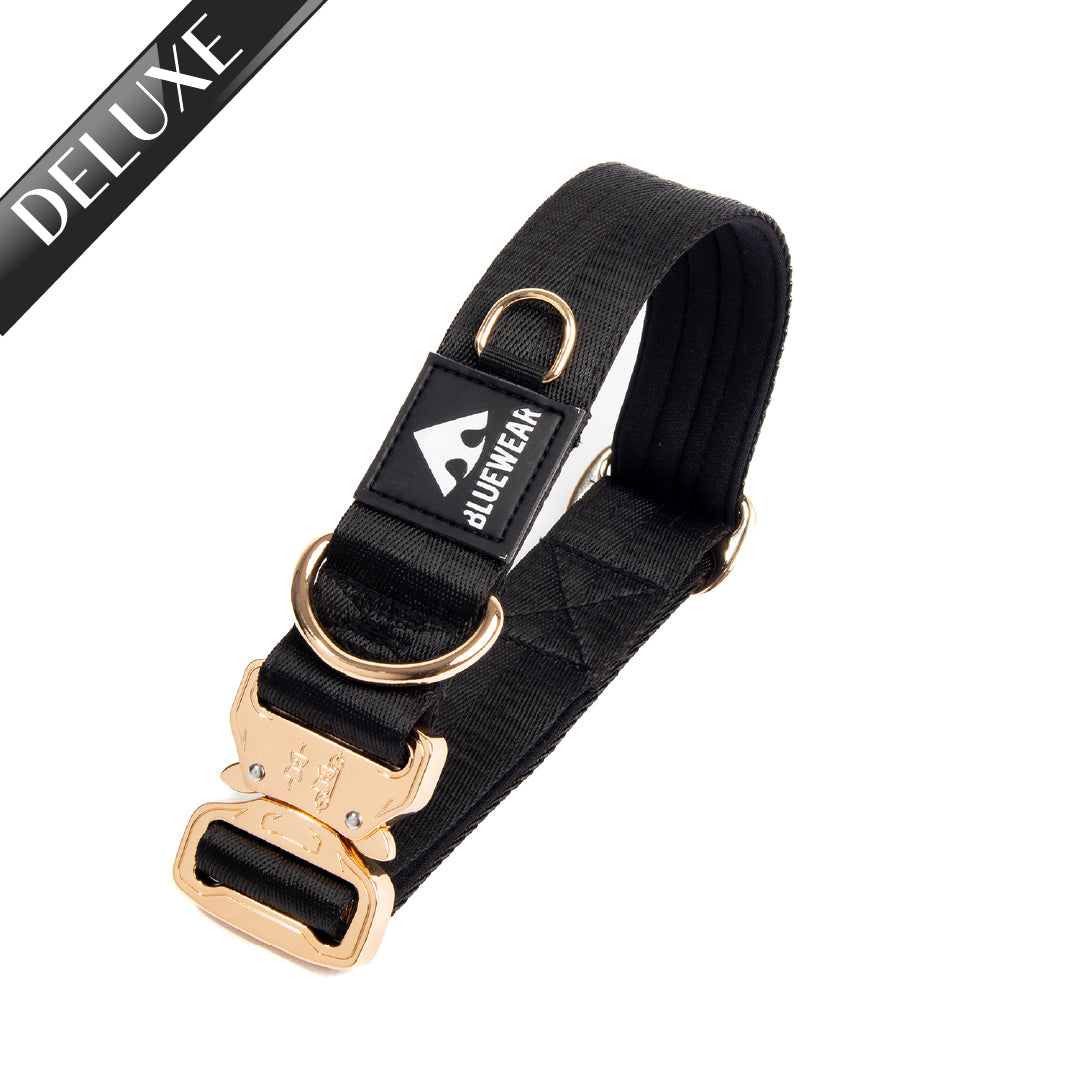 Collar Deluxe ancho - Negro