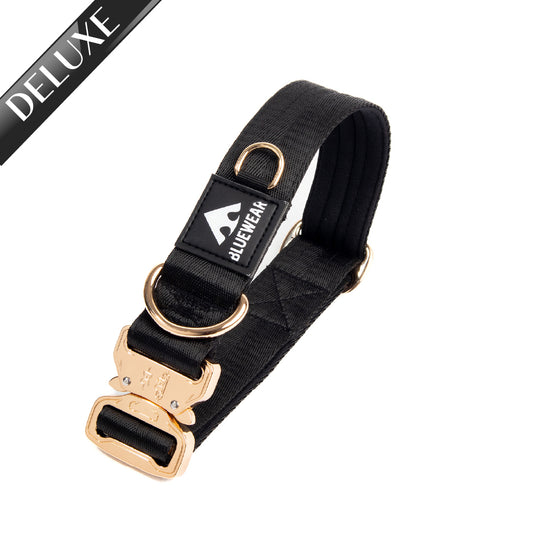 Collar Deluxe ancho - Negro
