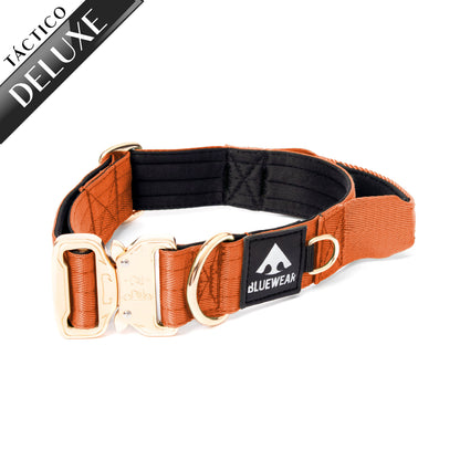 Collar Deluxe ancho - Ocre