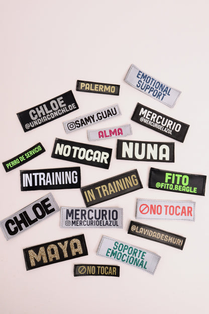 Parche personalizado para arnés - Estampado