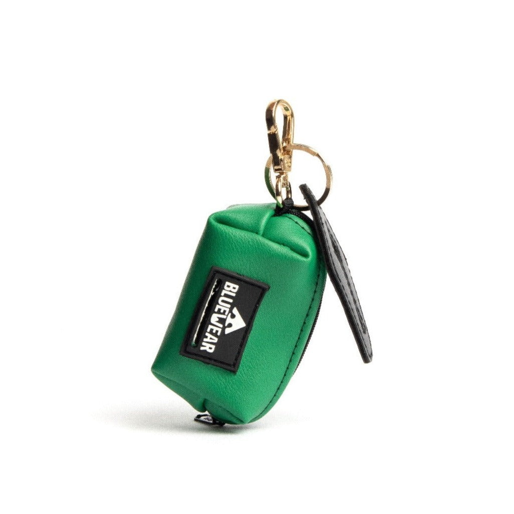 Portabolsas Verde - 2 en 1 - Dispensador de poopbags + poop clip