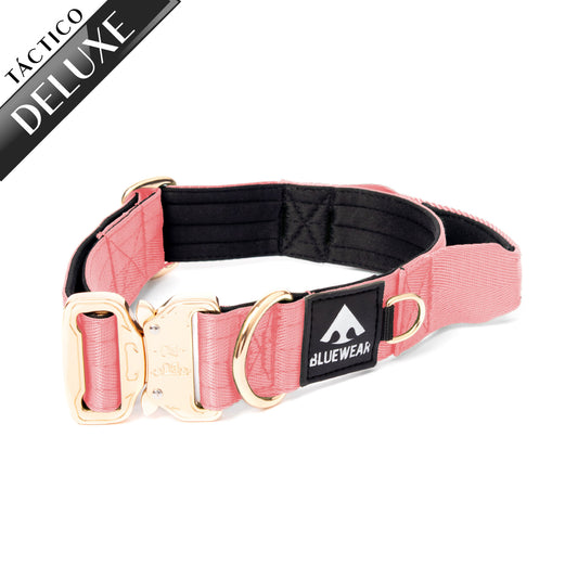 Collar Táctico Deluxe ancho con asa - Rosa Barbie
