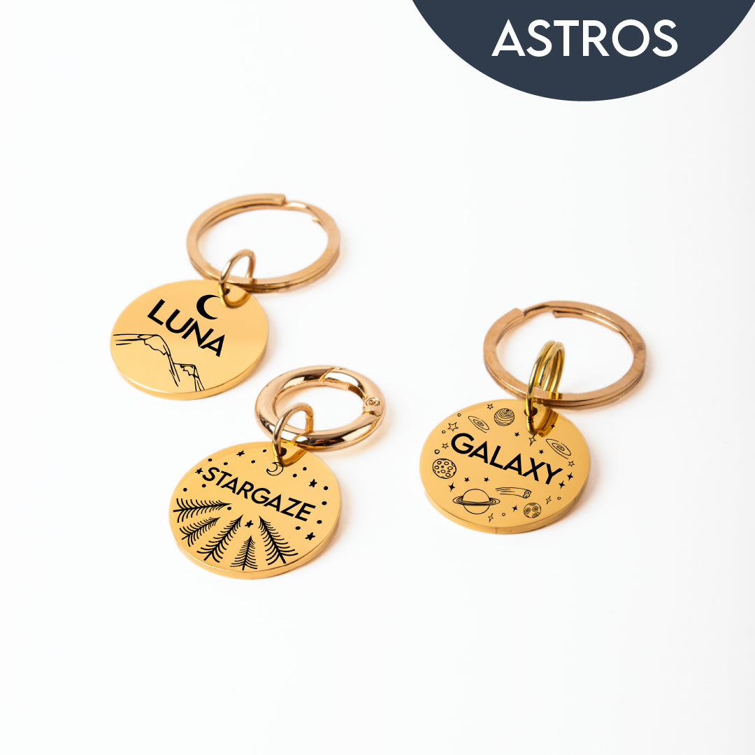 Plaquita de identificación  - Colección Astros y estrellas