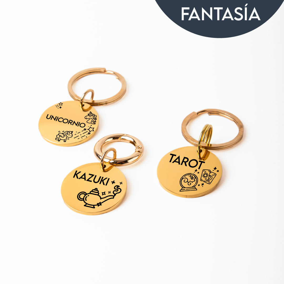Plaquita de identificación - Colección Fantasía