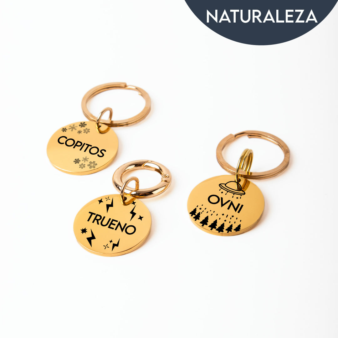 Plaquita de identificación - Colección Naturaleza