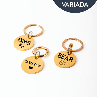 Plaquita de identificación - Colección Minimalista